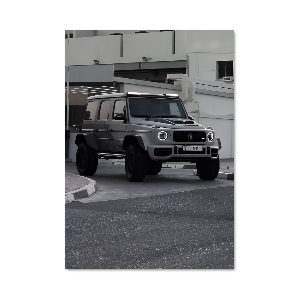 Poster Gentleman au Volant